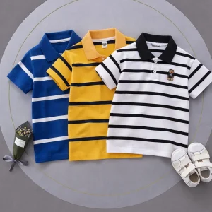 TMF-534 POLO T SHIRT Combo 3pcs-(blue/yellow/white)