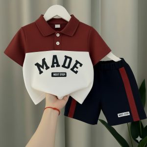 TMF-13 POLO T SHIRT & PANT COMBO 2 PCS (maroon made)