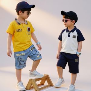 POLO T SHIRT COMBO 2 SET (ketx yellow jeans/ 72)