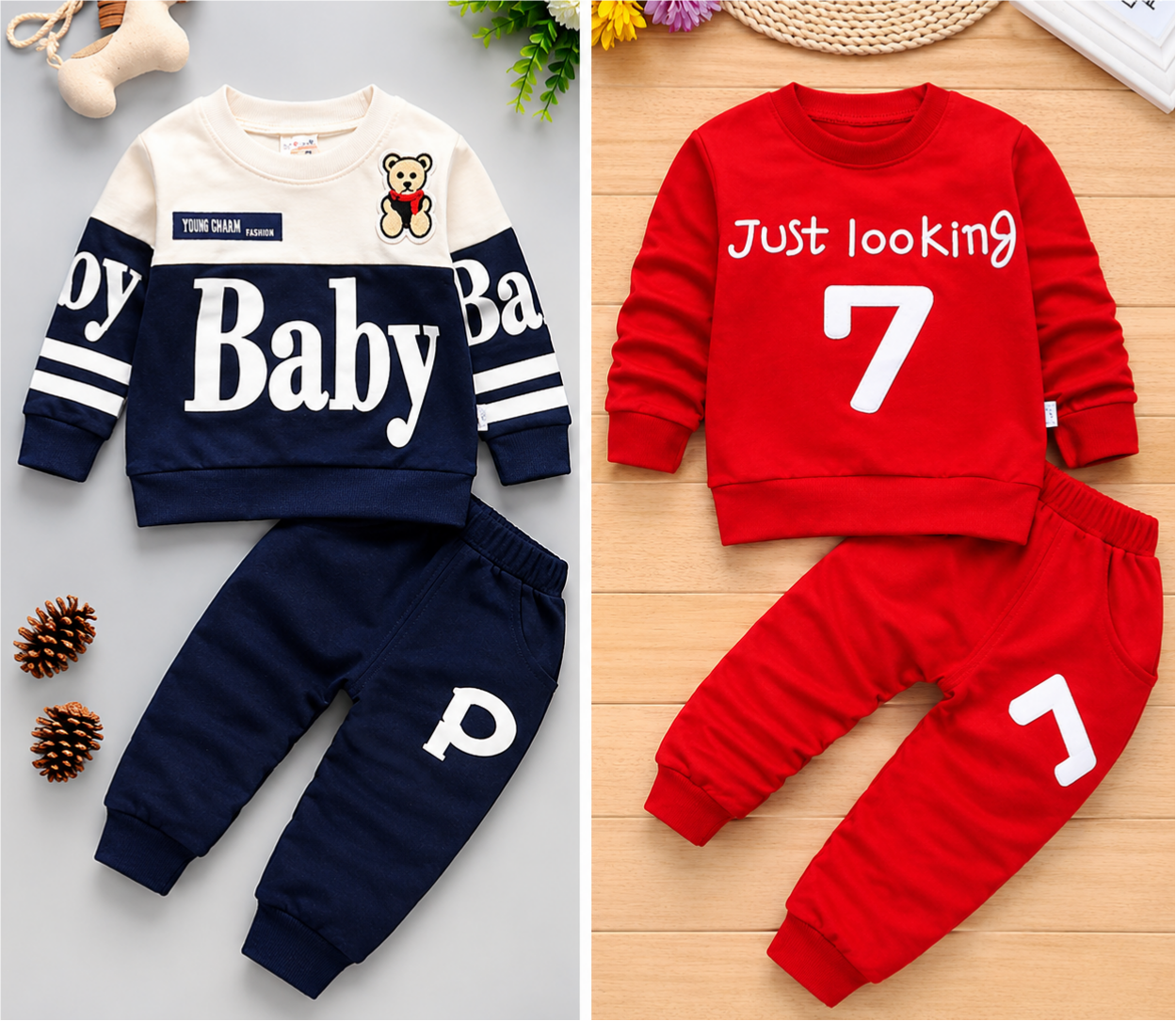 TMF-219 Combo Offer-(Baby Navy/Red-7)